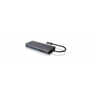 Raidsonic | USB Type-C Notebook DockingStation | IB-DK4070-CPD | Docking station | USB 3.0 (3.1 Gen 1) ports quantity | USB 2.0